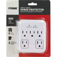 Surge Protector, 5 Outlets, 900 J, 1875 W XJ249 | Industrial Sales