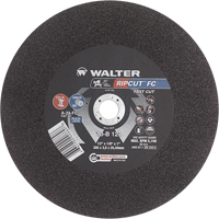 Ripcut™ Stainless Steel & Steel Cut-Off Wheel for Stationary Saws, 12" x 1/8", 1" Arbor, Type 1, Aluminum Oxide, 5100 RPM YC431 | Industrial Sales