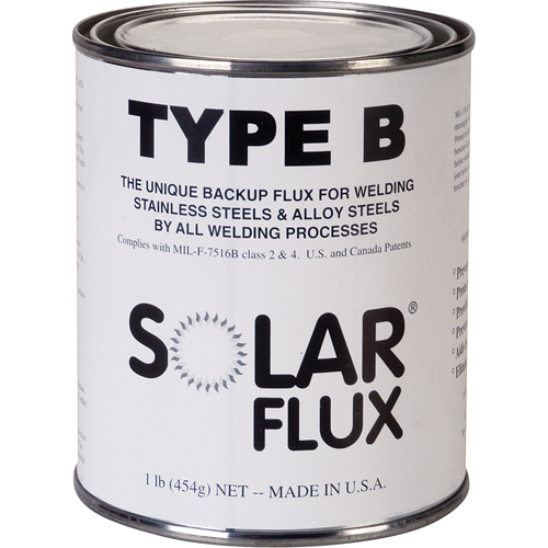 Flux de support Type B, Canette Industrial Sales