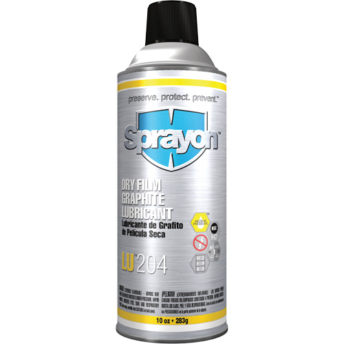 LU204 Dry Film Graphite Lubricant, Aerosol Can Industrial Sales
