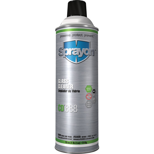 CD888 Glass Cleaner, 20 oz., Aerosol Can Industrial Sales