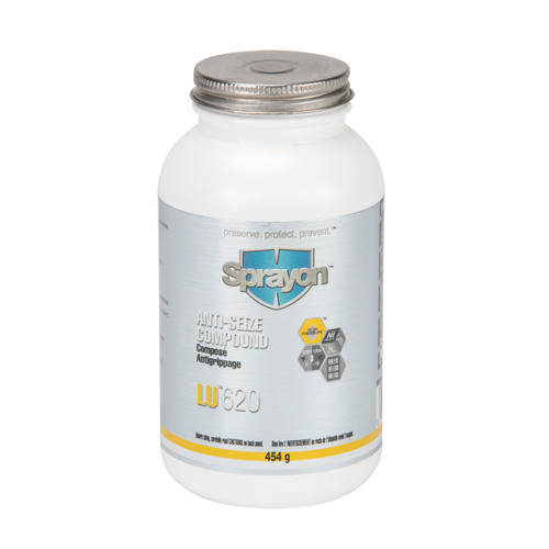 LU620 Anti-Seize Compound, 454 g, Brush Top Bottle, 2200°F (1204°C) Max. Temp Industrial Sales