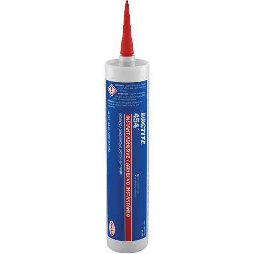 454 Surface Insensitive Gels, Clear, Cartridge, 10.58 oz. Industrial Sales