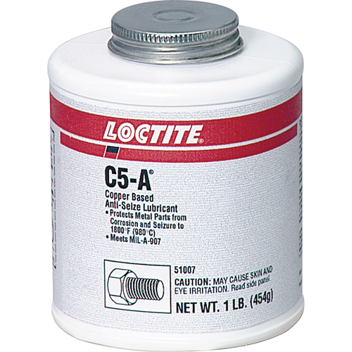 Antigrippant &agrave; base de cuivre C5-A, 543 g, Canette &agrave; dessus brosse, 1800°F (982°C) Temp&eacute;rature max. Industrial Sales