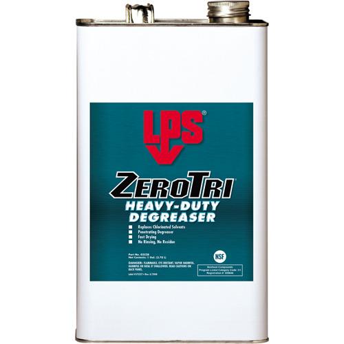 D&eacute;graissant gros travaux ZeroTri, Gallon Industrial Sales