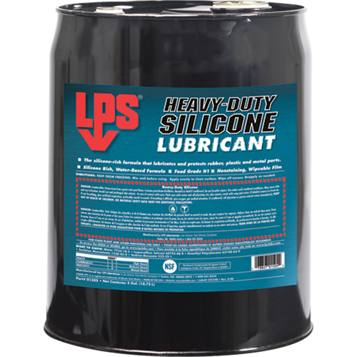 Lubrifiant &agrave; la silicone extra-puissant, Seau Industrial Sales