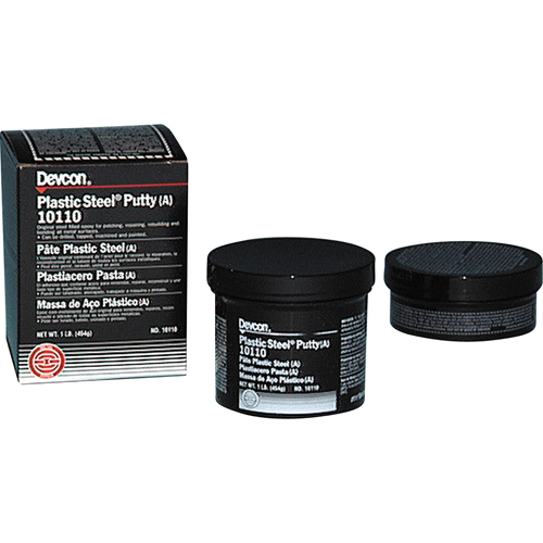 Mastic Plastic Steel 5 Minute, 1 lb, R&eacute;cipient Industrial Sales