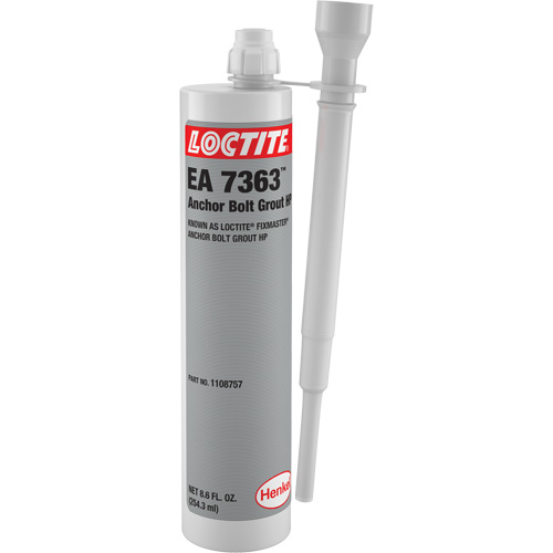 Coulis pour boulon d'ancrage EA 7363 Fixmaster HP, Cartouche Industrial Sales