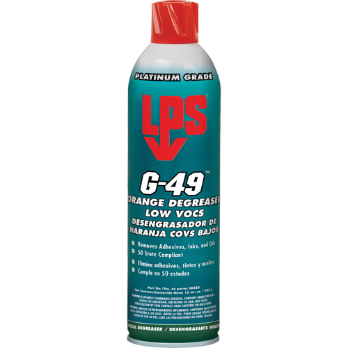 G-49 Low VOC Orange Degreaser, 15 oz. Industrial Sales