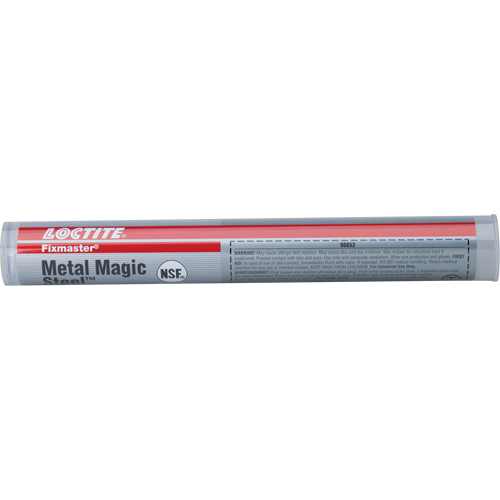Mastic de r&eacute;paration Metal Magic Steel Fixmaster, 150 g, B&acirc;ton Industrial Sales