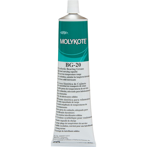 Graisse de roulement haute performance Molykote BG 20, 150 g, Bouteille Industrial Sales