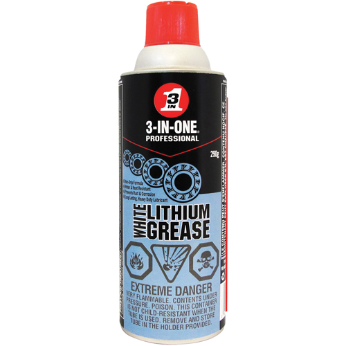 3-IN-1&reg; White Lithium Grease, Aerosol Can Industrial Sales