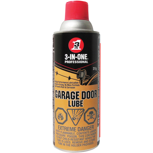 Lubrifiant 3-IN-1 pour porte de garage, Canette a&eacute;rosol Industrial Sales