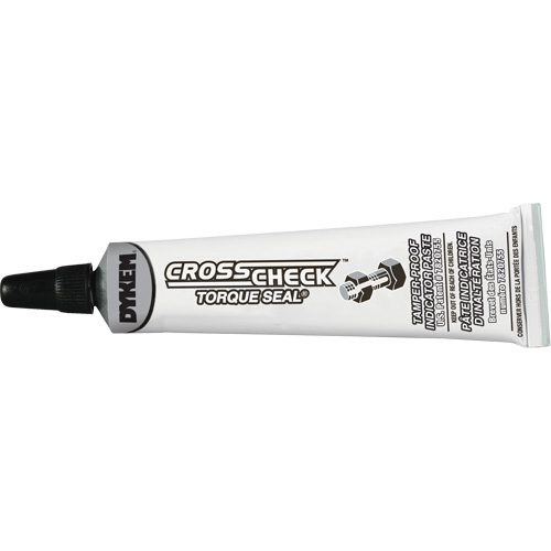Cross Check Torque Seal&reg; Tamper-Proof Indicator Paste, 1 fl. oz., Tube, White Industrial Sales