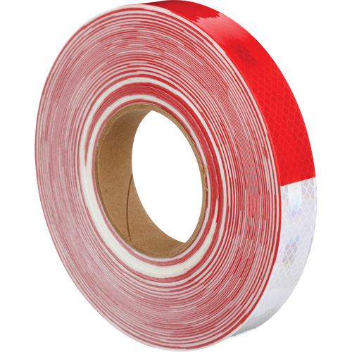 Ruban de masquage Diamond Grade de 3M, 1" la x 150' lo, Rouge & blanc Industrial Sales