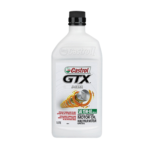 Huile pour moteur diesel 15W40 GTX, 1 L, Bouteille Industrial Sales