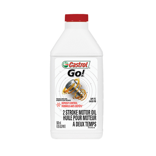 Huile pour moteur de moto Go!, 500 ml, Bouteille Industrial Sales