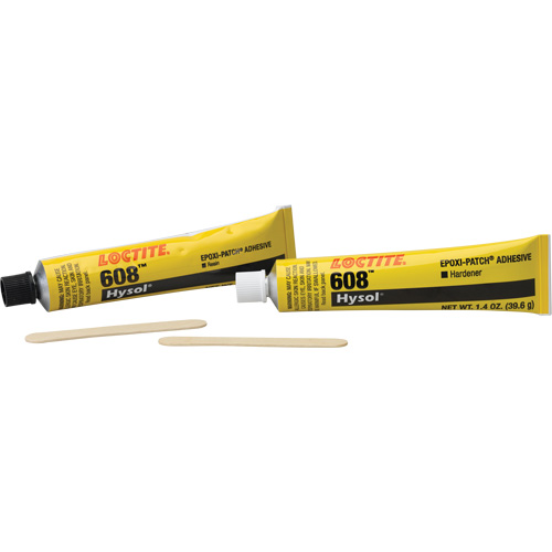 Hysol High-Strength Adhesive, 2.8 oz., Bottle, Two-Part, Clear Industrial Sales