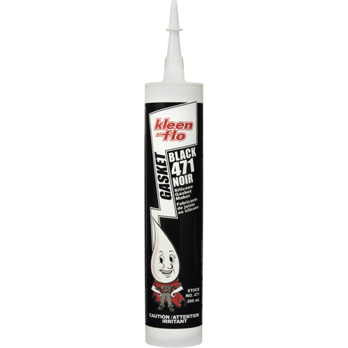 Compos&eacute; &agrave; joints de silicone, Cartouche, Noir Industrial Sales