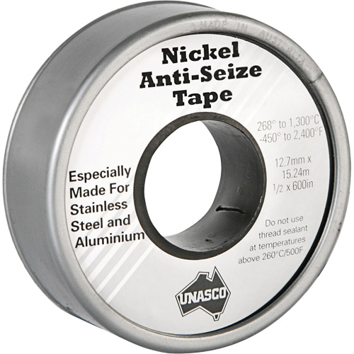Ruban antigrippant au nickel, 590" lo x 1/2" la, Argent Industrial Sales