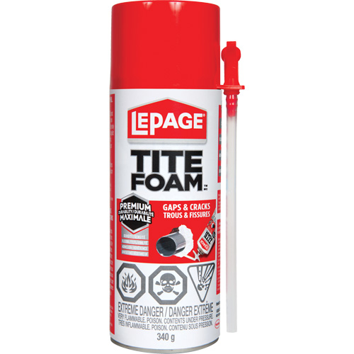 Titefoam Gaps & Cracks Insulating Foam Sealant, Aerosol Can, White Industrial Sales