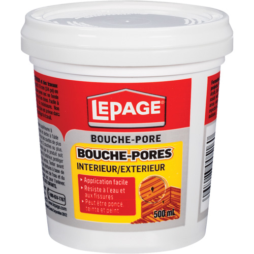 Interior and Exterior Wood Filler, 500 ml Industrial Sales