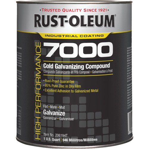 Compos&eacute; de galvanisation &agrave; froid performant du syst&egrave;me 7200, Canette Industrial Sales
