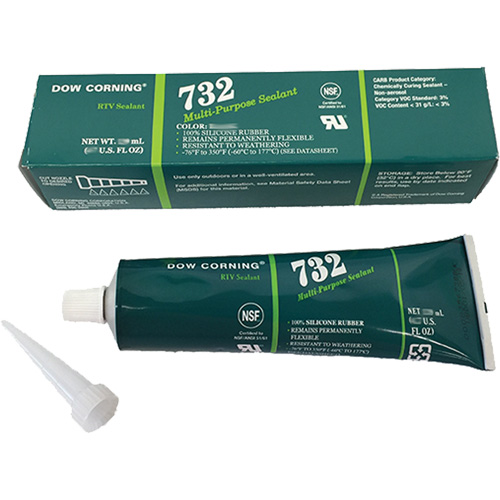 Agent d'&eacute;tanch&eacute;it&eacute; 732, 90 ml, Tube, Blanc Industrial Sales