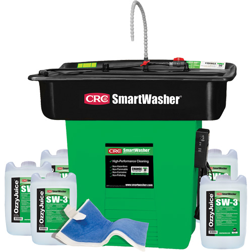 Trousse de bassin de nettoyage de pi&egrave;ces Supersink SmartWasher SW-328 Industrial Sales