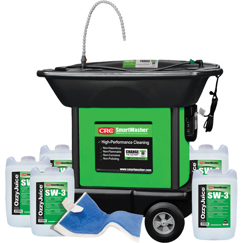 SmartWasher SW-337 Mobile Heavyweight Part Washer Kit Industrial Sales