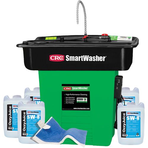 Trousse de bassin de nettoyage de pi&egrave;ces Supersink SmartWasher SW-828 Industrial Sales