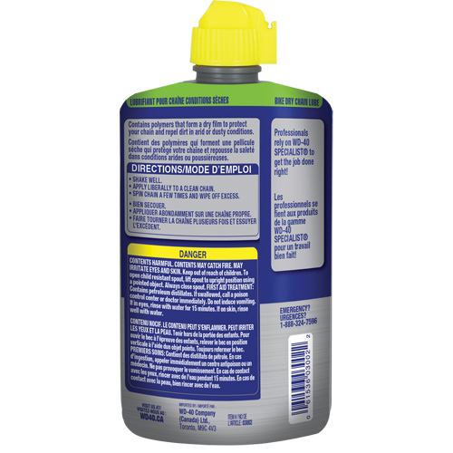 Bike Dry Chain Lubricant, Bottle Industrial Sales
