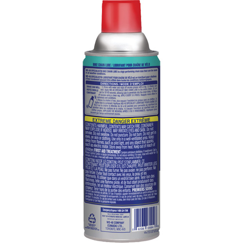 Lubrifiant pour chaîne de v&eacute;lo, Canette a&eacute;rosol Industrial Sales