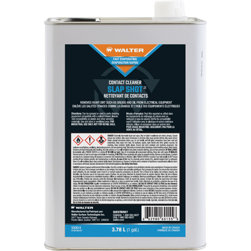 SLAP SHOT Contact Cleaner, Jug Industrial Sales