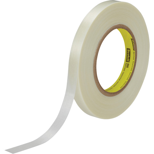 Scotch&reg; Filament Tape, 6.6 mils Thick, 9 mm (0.35") x 55 m (180')  Industrial Sales