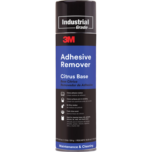 Dissolvant d'adh&eacute;sif, 24 oz, Canette a&eacute;rosol Industrial Sales