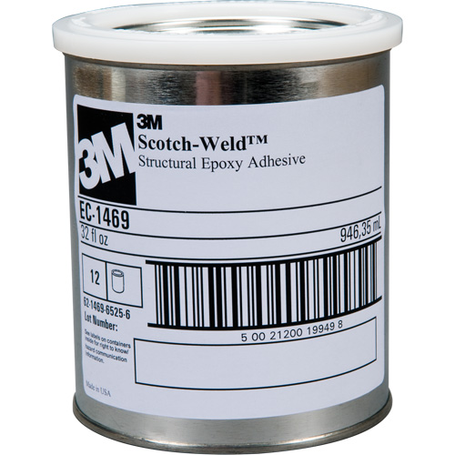 Adh&eacute;sif Scotch-Weld, 0,94 L, Seau, Un composant, Blanc cass&eacute; Industrial Sales