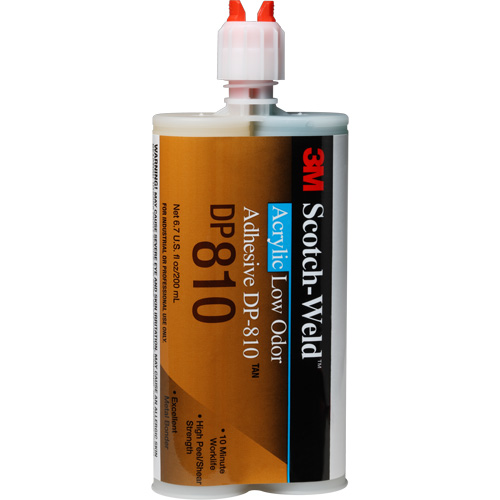 Adh&eacute;sif acrylique &agrave; faible odeur Scotch-Weld, Deux composants, Cartouche, 200 ml, Blanc cass&eacute; Industrial Sales