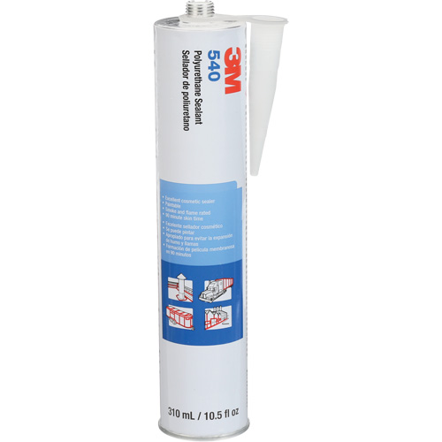 Adh&eacute;sif &eacute;tanche en polyur&eacute;thane, 10,5 oz, Gris Industrial Sales