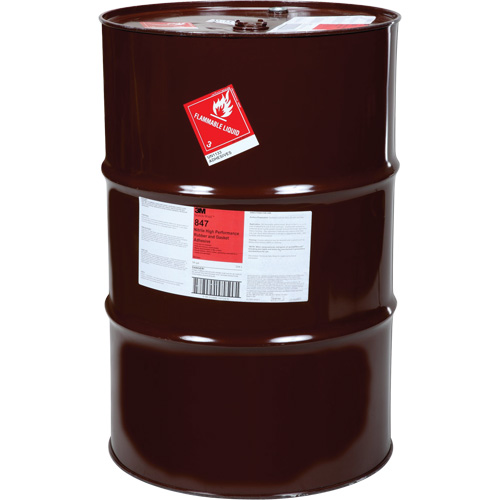 Adh&eacute;sive en nitrile haute performance pour caoutchouc et joint &eacute;tanche Scotch-Weld, Baril, Brun Industrial Sales