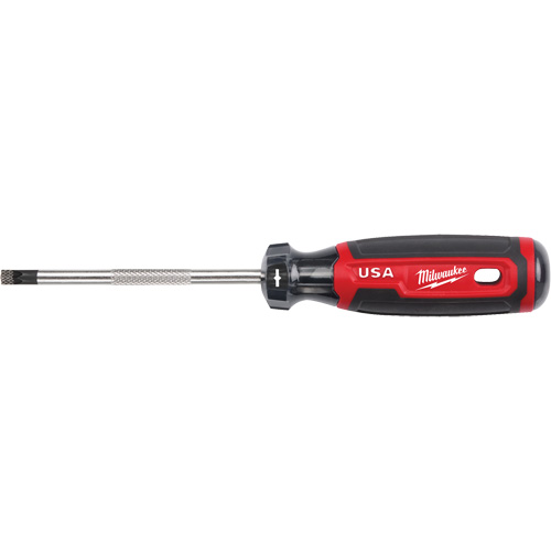 Tournevis ECX, Tige de #1, Ronde, 211 mm lo, Prise en Coussin&eacute;e Industrial Sales
