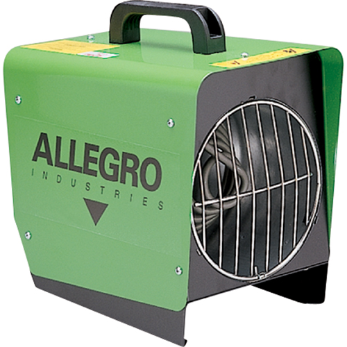 ALLEGRO INDUSTRIES Tent Heater, Fan, Electric, 5000 BTU/H Industrial Sales