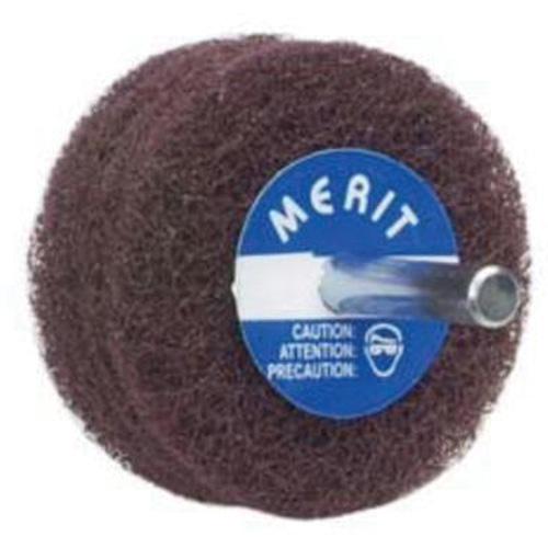 Disques non tiss&eacute;s Abrasotex, 3" dia. x 1" la, Arbre 1/4", Oxyde d'aluminium Industrial Sales