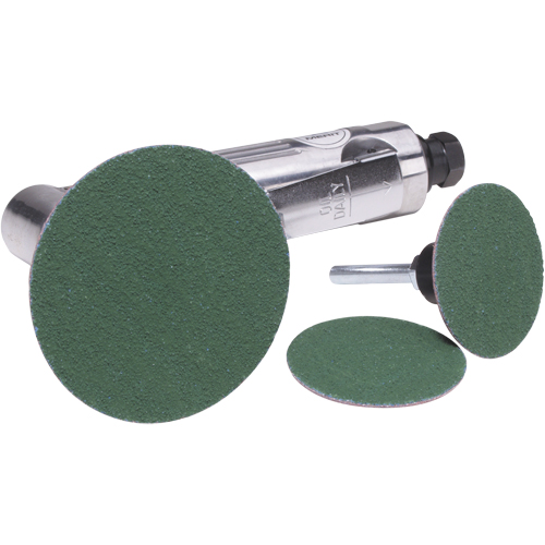 Speed-Lok TS Discs - Merit Zirc Plus R801 Cloth Discs, 1-1/2" Dia., 80 Grit, Zirconia Alumina Industrial Sales