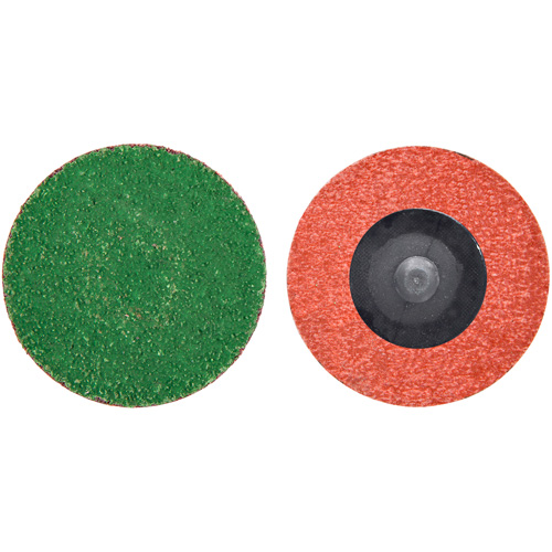 Zirc Plus Quick-Change Cloth Disc, 2" Dia., 40 Grit, Zirconia Alumina Industrial Sales