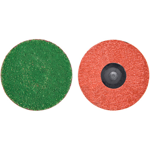 Zirc Plus Quick-Change Cloth Disc, 3" Dia., 120 Grit, Zirconia Alumina Industrial Sales