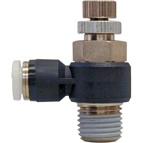 Vanne de contr&ocirc;le du d&eacute;bit, Sortie 1/4" NPT, 150 psi Industrial Sales