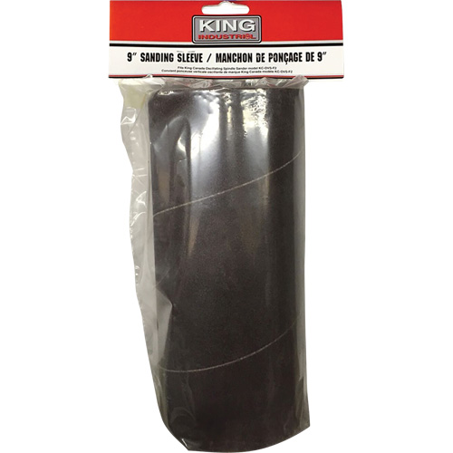 3" Wood Sanding Sleeve with 80 Grit Industrial Sales