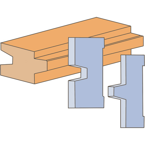 Tongue & Groove Moulding Cutter Set Industrial Sales
