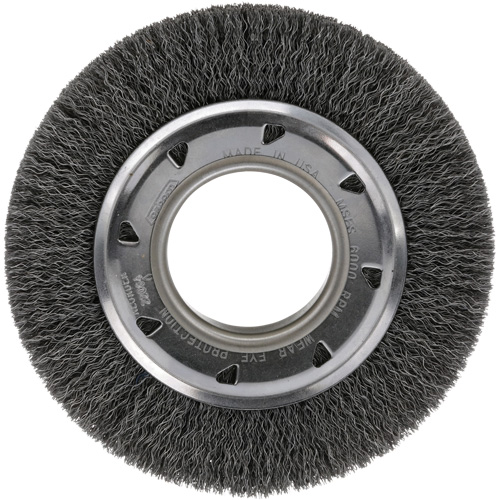 MEULE CIRC,FIL CREPE,4-1/4",.0118X5/8"X2", 4-1/4" dia., Fils 0.012, Arbre 2" Industrial Sales